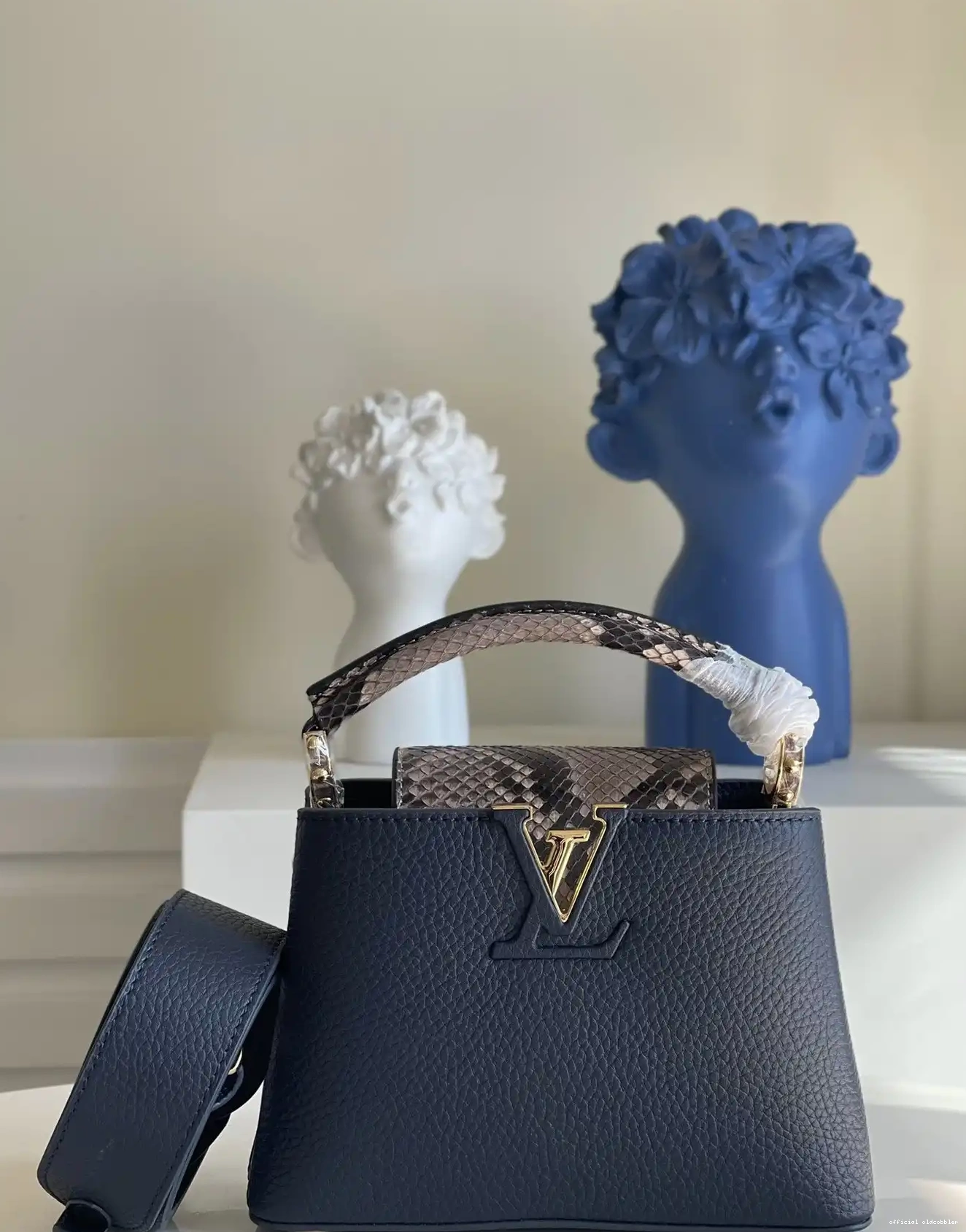 Official oldcobbler LOUIS VUITTON CAPUCINES MINI 0626